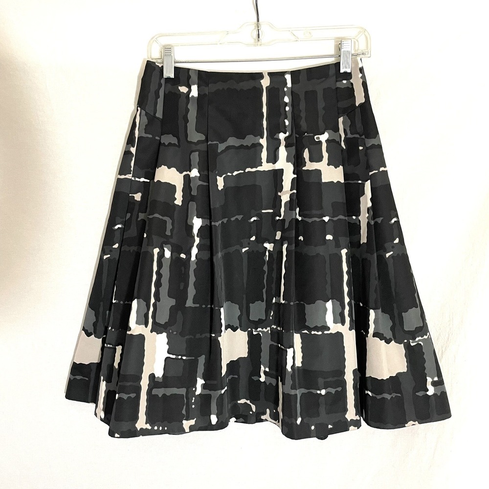 Express Skirt Womens 2 Lined High Waist Pleated
